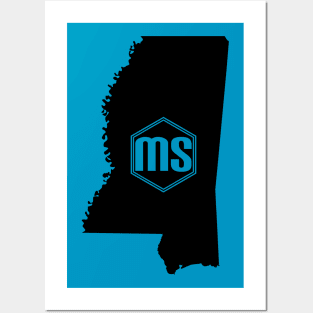 Mississippi Homer (Black) Posters and Art